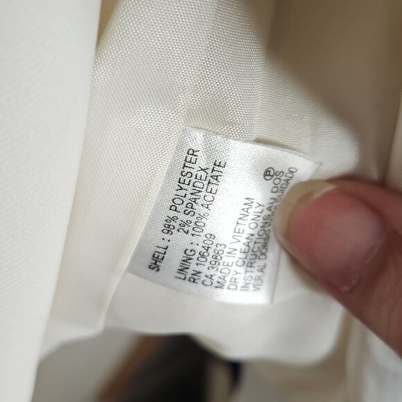 Tahari Arthur S. Levine Vintage Two Tone Blazer Skirt Suit Set Size 10 EUC - Picture 7 of 7